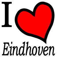 Eindhovenforum twitter & hyve (2) logo: I love Eindhoven