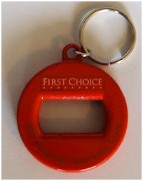 First Choice Cola sleutelhanger opener